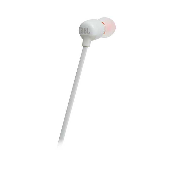 JBL Tune 110BT - White - Wireless in-ear headphones - Back image number null