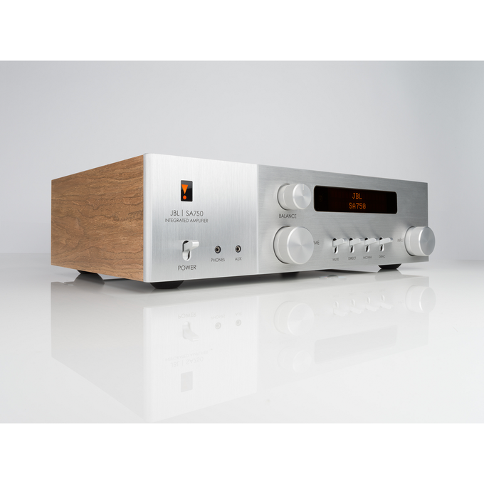 JBL SA750 - Walnut - Streaming Integrated Stereo Amplifier - Hero image number null