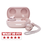 JBL Reflect Flow Pro - Pink - Waterproof true wireless Noise Cancelling active sport earbuds - Hero