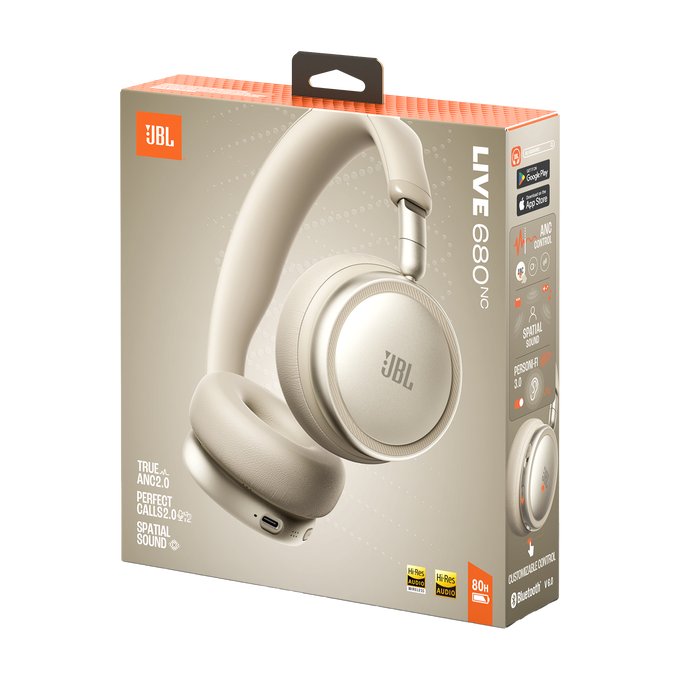 JBL LIVE 680NC ワイヤレスヘッドホン JBL Live 680NC | Wireless on-ear Noise Cancelling headphones