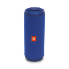 JBL Flip 4 - Blue - A full-featured waterproof portable Bluetooth speaker with surprisingly powerful sound. - Hero