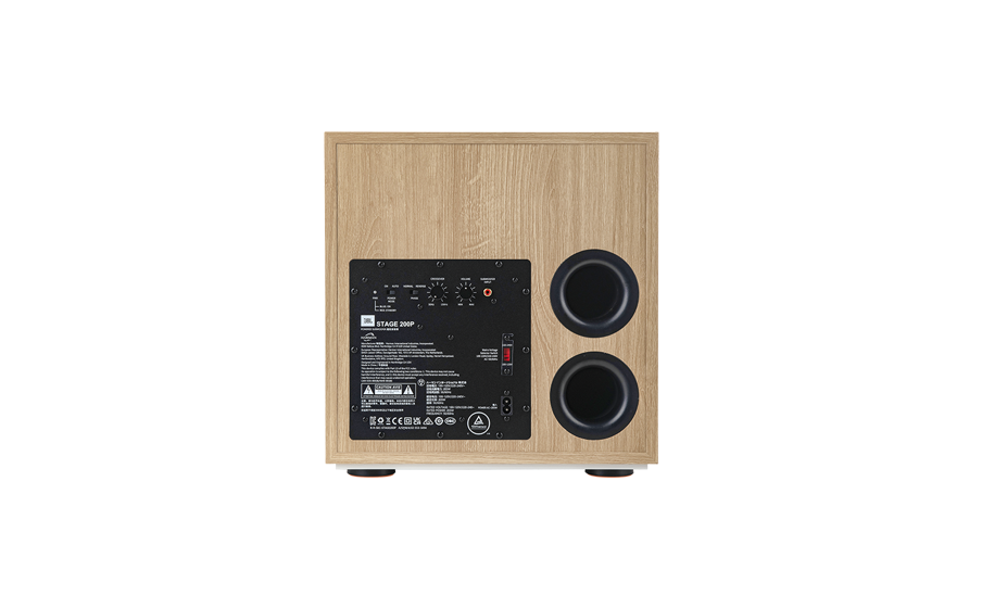Stage 200P Bass-Reflex Design with Dual Rear-Firing Flared Ports - Image
