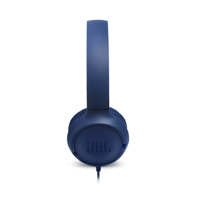 JBL Tune 500 - Blue - Wired on-ear headphones - Detailshot 2 image number null