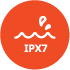 IPX7 vodoodporen