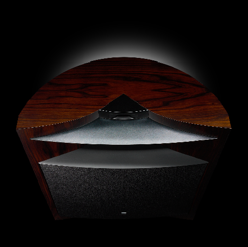 Project Everest DD67000 Separate low-frequency and high-frequency rear-input terminals. - Image