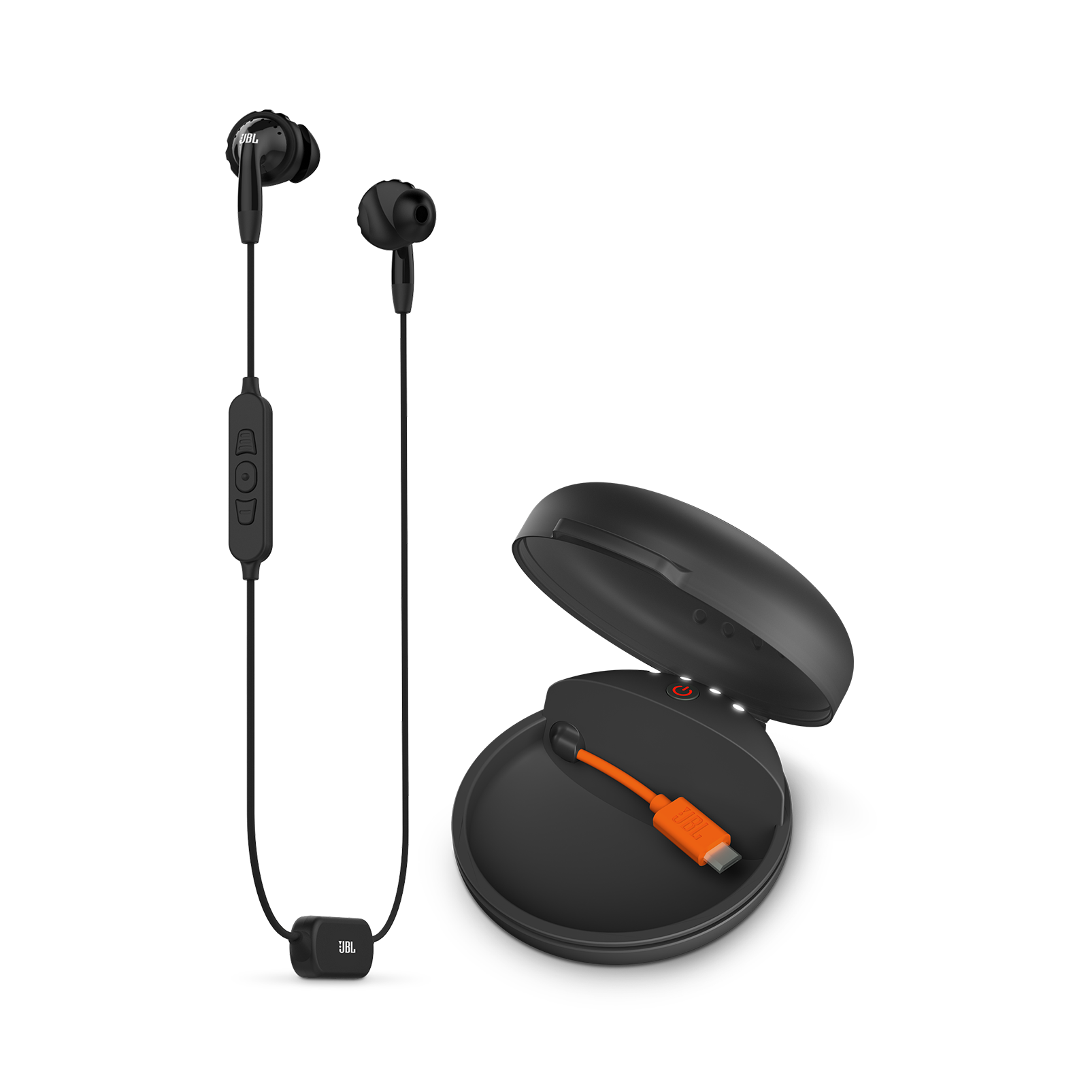 JBL Inspire 700 InEar Wireless Sport Headphones with charging case