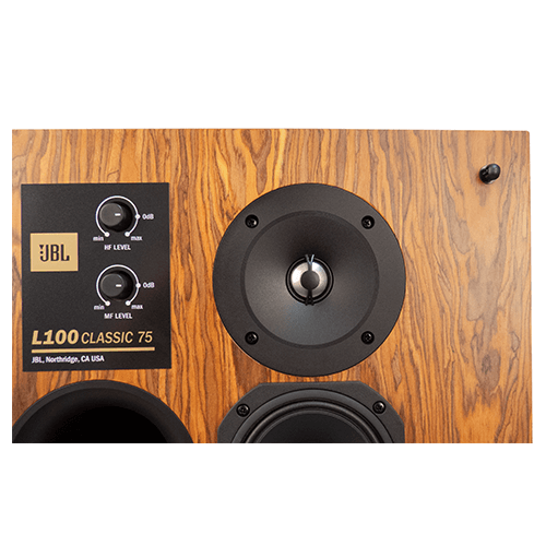 L100 Classic 75 1-inch (25mm) titanium dome tweeter mated to acoustic lens waveguide. - Image