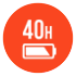icon JBL Battery Life 40h - JBL Wave Beam 2