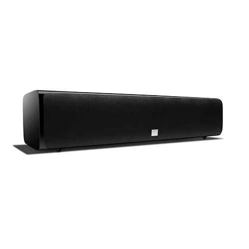 HDI-4500 Black cloth, magnetically attached grille. - Image